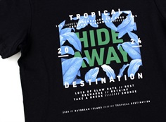 Name It black printet t-shirt